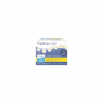 Natracare Organic Non Applicator Tamp Super