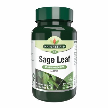 Natures Aid Sage Leaf 500mg