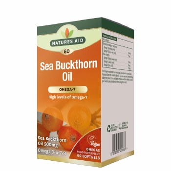 Natures Aid Sea Buckthorn Oil Omega 7