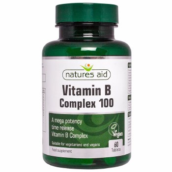 Natures Aid Vitamin B Complex 100mg TR