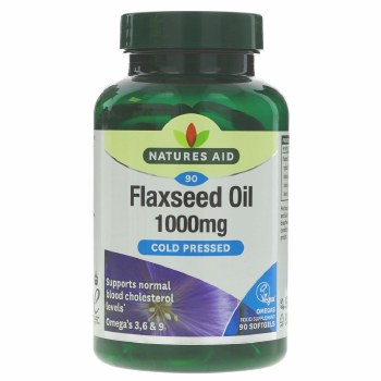 Natures Aid Flaxseed Oil 1000mg