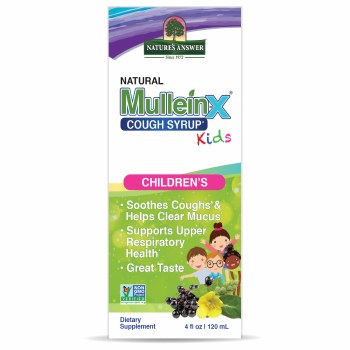 Natures Answer Natural Mullein X Cough Syrup Kids 120ml