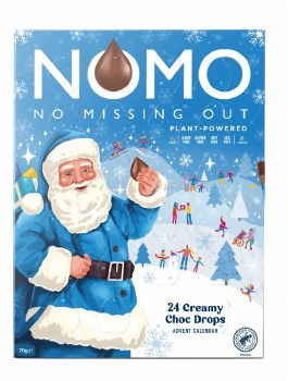 Nomo 24 Creamy Choc Drops Advent Calender