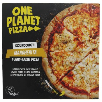 One Planet Vegan Sourdough Margherita Pizza