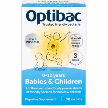 Optibac Probiotics For Babies & Children 10 Sachets