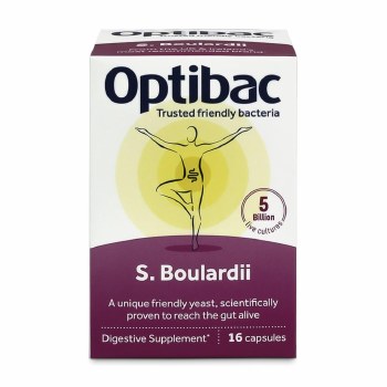 Optibac Probiotics Saccharomyces Boulardii 16 Capsules