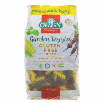 Organ Garden Veggies Spirals