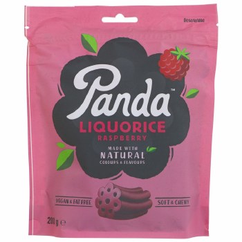 Panda Raspberry Liquorice Cuts