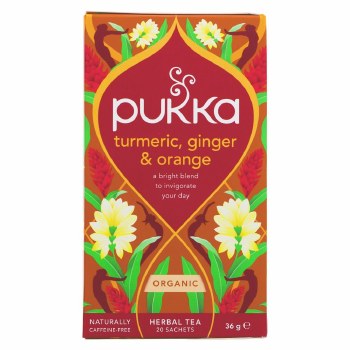 Pukka Organic Turmeric Ginger Orange