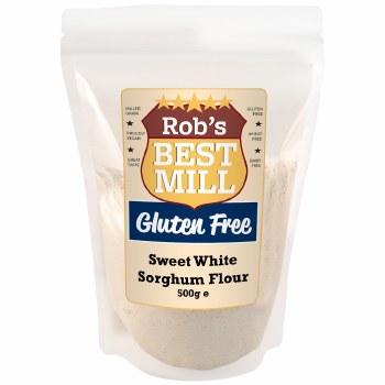 Rob's Best Mill Gluten Free Sweet White Sorgham ganichum Flour 500g