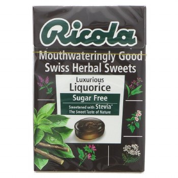 Ricola Licorice Sugar Free