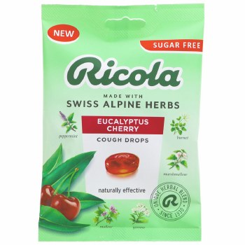 Ricola Eucalyptus Cherry Cough Drops