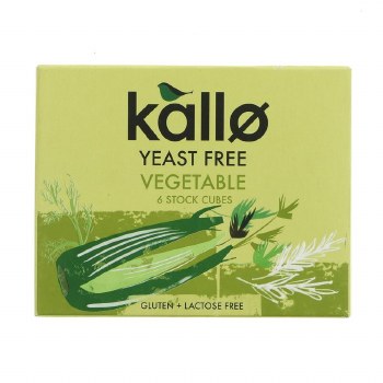Kallo Yeast Free Vegetable stock Cube