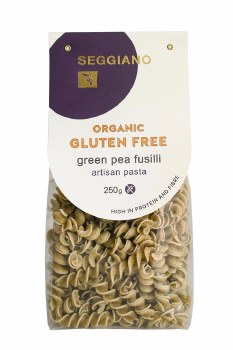 Seggiano Organic Gluten Free Green Pea Fusilli