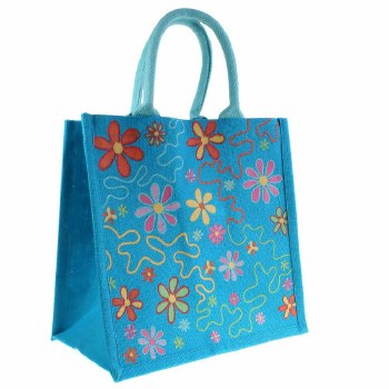 Jute Bag Flowers