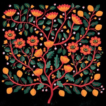 Shared Earth Greetings Card Poland Florals