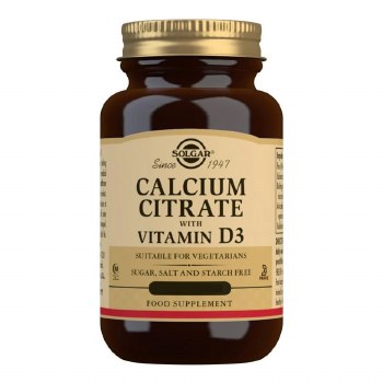 Solgar Calcium Citrate with Vitamin D