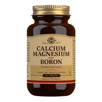 Solgar Calcium Magnesium plus Boron 250 Tablets
