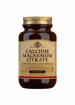 Solgar Calcium Magnesium Citrate 50 Tablets