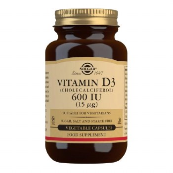 Solgar Vitamin D3 (Cholecalciferol) 500IU