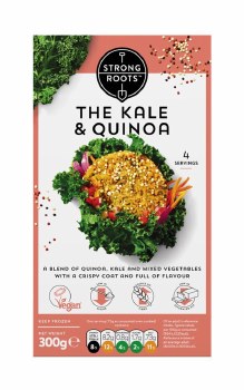 Strong Roots Kale & Quinoa Burger