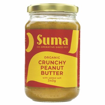 Suma Organic Crunchy Peanut Butter with Salt