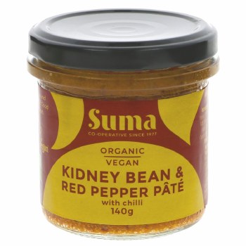 Suma Organic Kidney Bean and Red Pepper Pate
