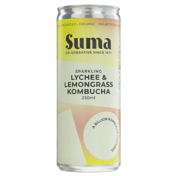 Suma Organic Lychee & Lemongrass Kombucha