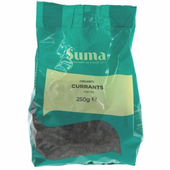 Pp Org Vostizza Currants 250g