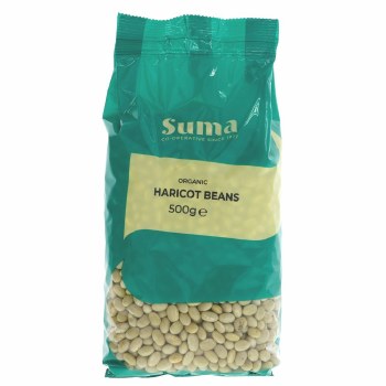 Suma Organic Haricot Beans 500g