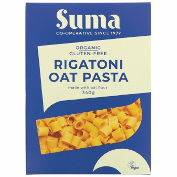 Suma Gluten Free Organic Rigatoni Oat Pasta