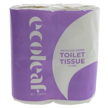 Ecoleaf 4 Pack Toilet Rolls