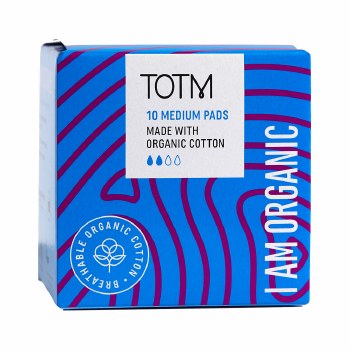 TOTM 10 Medium Organic Cotton Pads