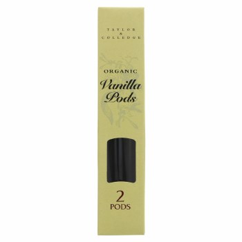 Taylor & Colledge Organic Vanilla Pods