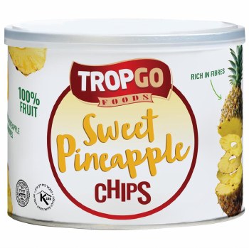 Tropgo Sweet Pineapple Chips