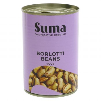 Suma Borlotti Beans 400g