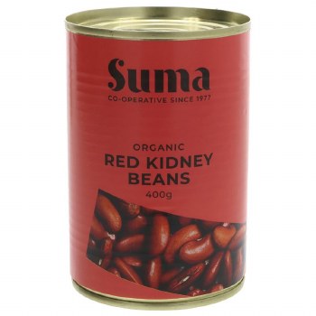 Suma Organic Red Kidney Beans 400g
