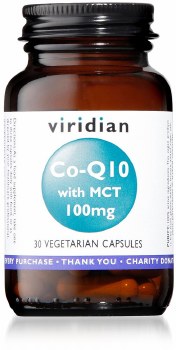 Viridian Co-enzyme Q10 100mg with MCT