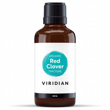 Viridian Nutrition Organic Red Clover Tincture 50ml