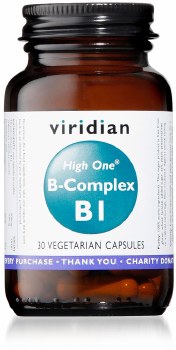 Viridian HIGH ONE Vitamin B1 B-Complex