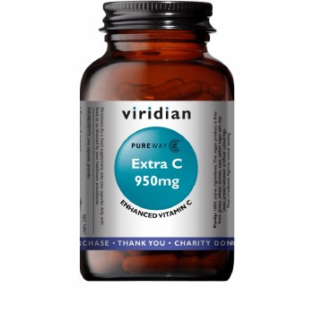 Viridian Extra C 950mg 30 Veg Capsules