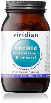 Viridian ViridiKid Multivit & Mineral Mini