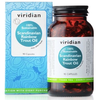 Viridian Scandinavian Rainbow Trout Oil Softgels