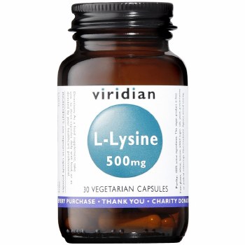 Viridian L-Lysine 500mg