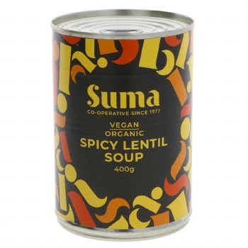 Suma Organic Spicy Lentil Soup 400g