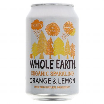 Whole Earth Sparkling Orange & Lemon Drink