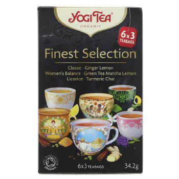 Yogi Tea Organic Finest Selection 18 Bags