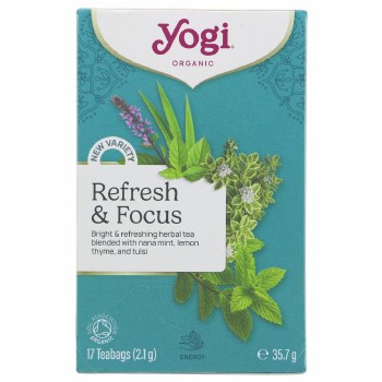 Yogi Tea Organic Refresh & Focus