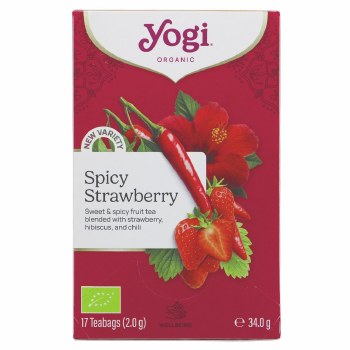 Yogi Tea Organic Spicy Strawberry
