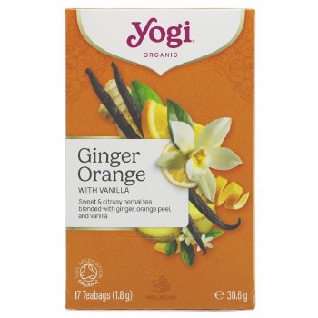Yogi  Tea Organic Ginger Orange Vanilla Tea
